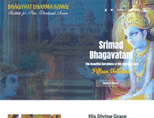 Tablet Screenshot of krsna.org